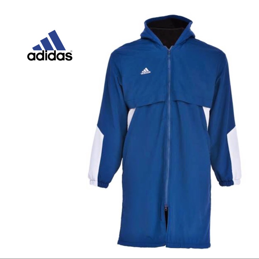 Adidas Water Resistant Fleece Lined Swim Parka